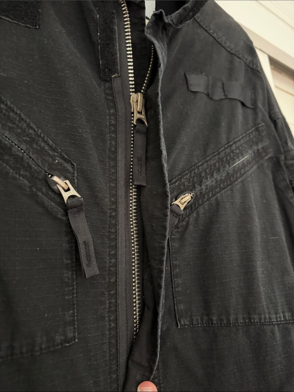 Re/Done Black Utility Jumpsuit - Picture 8 of 10